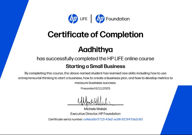 Starting a Small Business